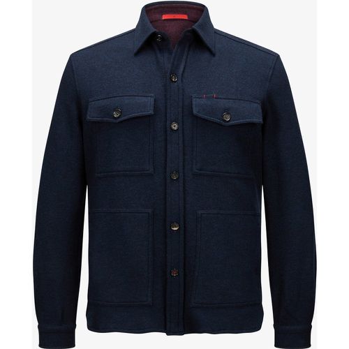 Cashmere-Shirtjacket Isaia Napoli - Isaia Napoli - Modalova