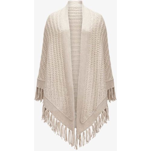 Cashmere-Seiden-Cape | Damen - Hemisphere - Modalova