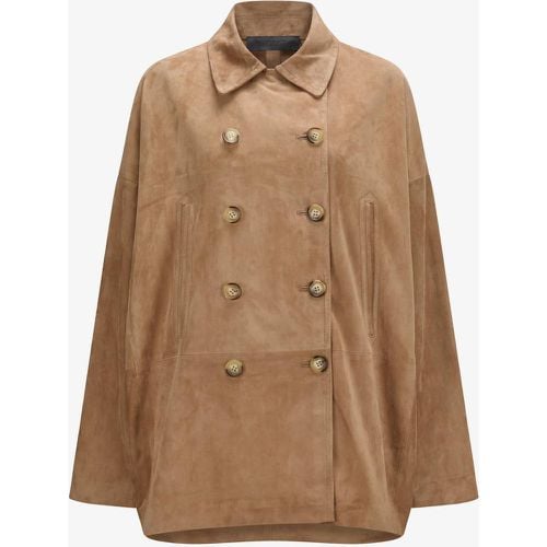 Mary Caban Wax Leder-Jacke (36) - Nove - Modalova