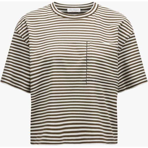 T-Shirt | Damen (L) - BRUNELLO CUCINELLI - Modalova