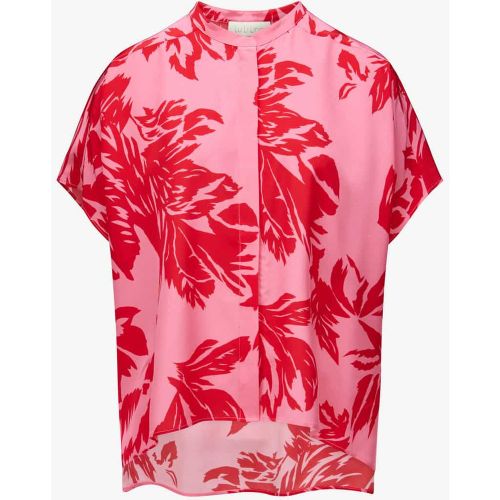 Floral Seiden-Blusenshirt | Damen - Lu Li Lina - Modalova