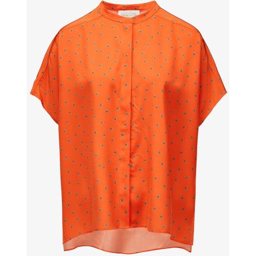 Floral Seiden-Blusenshirt Oversize Fit | Damen (S) - Lu Li Lina - Modalova