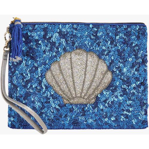 Shell Pailletten-Necessaire - Olivia Dar - Modalova