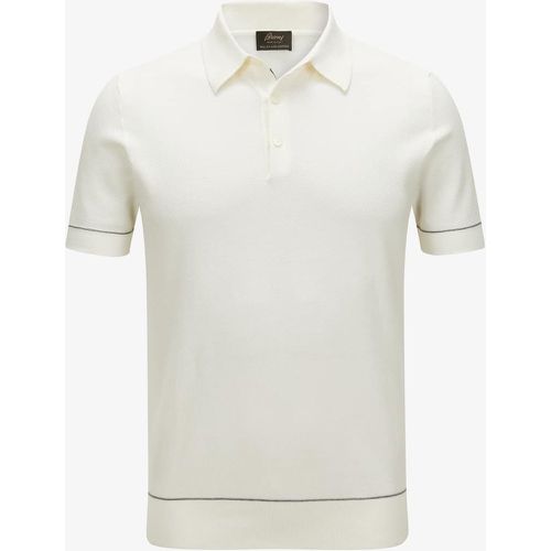 Brioni- Polo-Strickshirt | Herren - Brioni - Modalova