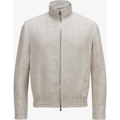 Leinen-Blouson | Herren (56) - BRUNELLO CUCINELLI - Modalova