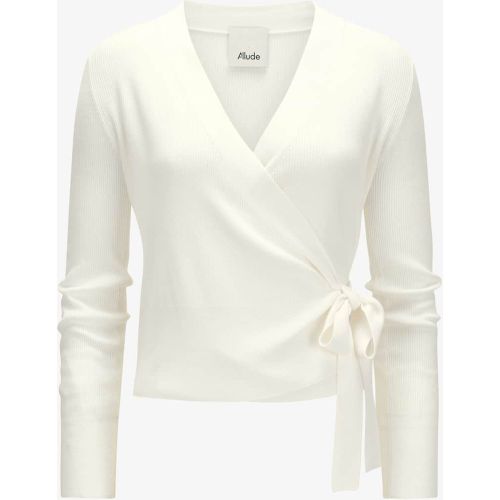 Allude- Wickelcardigan | Damen (M) - allude - Modalova