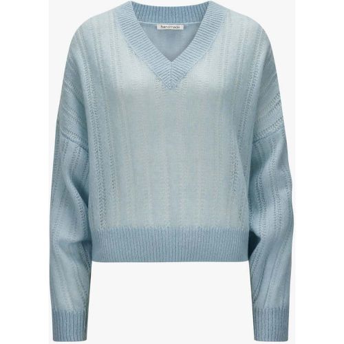 Cashmere-Seiden-Pullover | Damen (XL) - handmade - Modalova