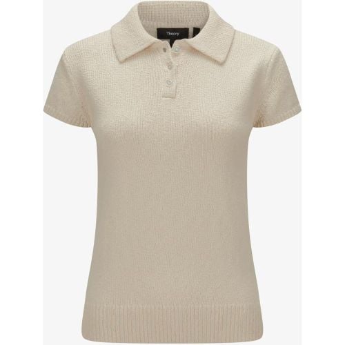 Strick-Poloshirt | Damen (L) - Theory - Modalova