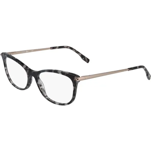Brille Schwarz Havana , Herren, Größe: 53 MM - Lacoste - Modalova