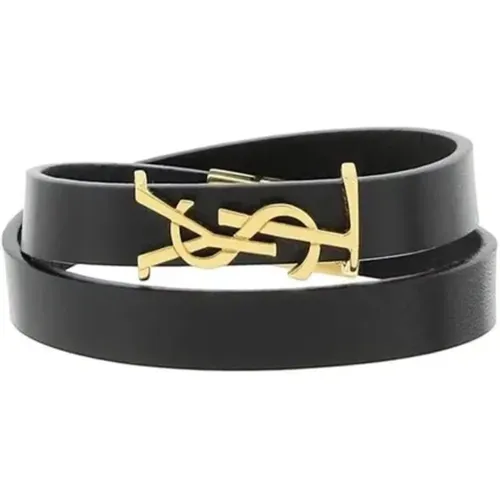 YSL Lederarmband Saint Laurent - Saint Laurent - Modalova