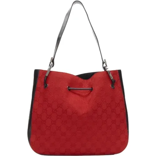 Pre-owned Cotton gucci-bags , female, Sizes: ONE SIZE - Gucci Vintage - Modalova