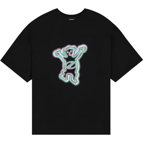 Teddy Bear Print T-shirt , male, Sizes: S, M - We11Done - Modalova
