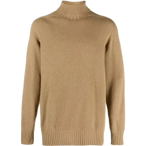 Luxuriöser Seamless Rollkragenpullover , Herren, Größe: XL - Officine Générale - Modalova