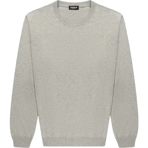 Kaschmir Seiden Rundhals Pullover , Herren, Größe: 2XL - Dondup - Modalova