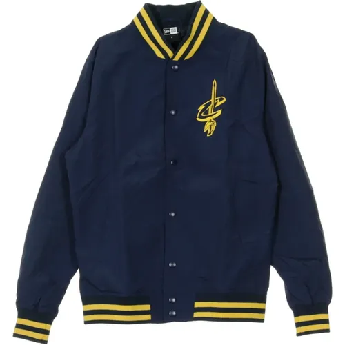 NBA Team Logo Varsity Jacket , male, Sizes: M - new era - Modalova