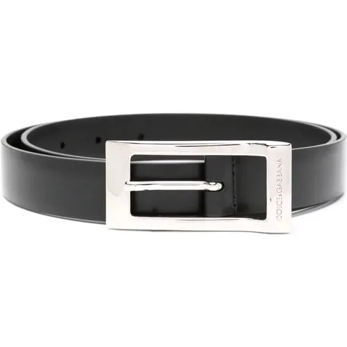 Classic Belts , male, Sizes: 110 CM, 115 CM, 95 CM, 105 CM, 100 CM - Dolce & Gabbana - Modalova