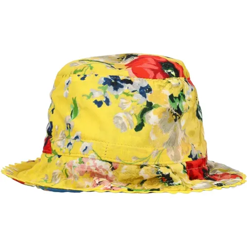 Floral Reversible Bucket Hat , female, Sizes: ONE SIZE - Zimmermann - Modalova