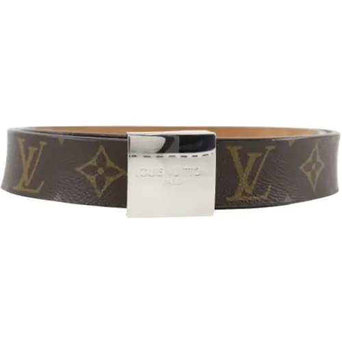 Pre-owned Fabric belts , male, Sizes: ONE SIZE - Louis Vuitton Vintage - Modalova