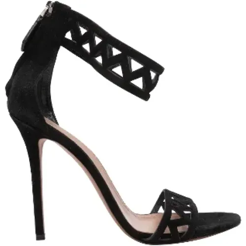 Pre-owned Suede heels , female, Sizes: 6 UK - Alaïa Pre-owned - Modalova