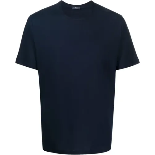 T-shirts and Polos , male, Sizes: 2XL - Herno - Modalova