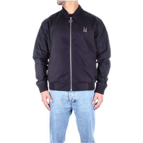 Jackets with Front Logo and Zipper , male, Sizes: S - Raf Simons - Modalova