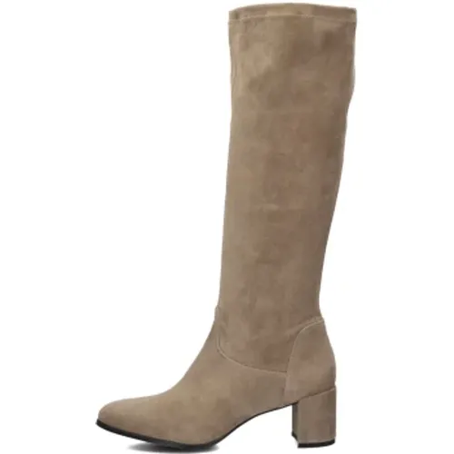 Elegante Taupe Hohe Stiefel Notre-v - Notre-v - Modalova