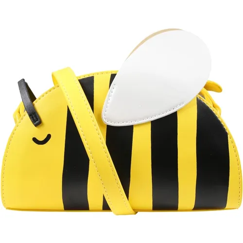 Bee Embellished Casual Bag , female, Sizes: ONE SIZE - Stella Mccartney - Modalova