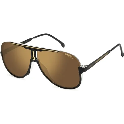 Schwarze & Braune Polarisierte Sonnenbrille - Carrera - Modalova