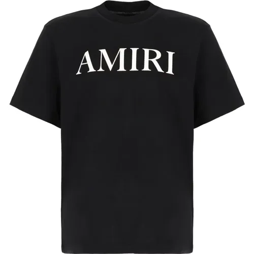 Lässiges Baumwoll-T-Shirt für Herren , Herren, Größe: L - Amiri - Modalova