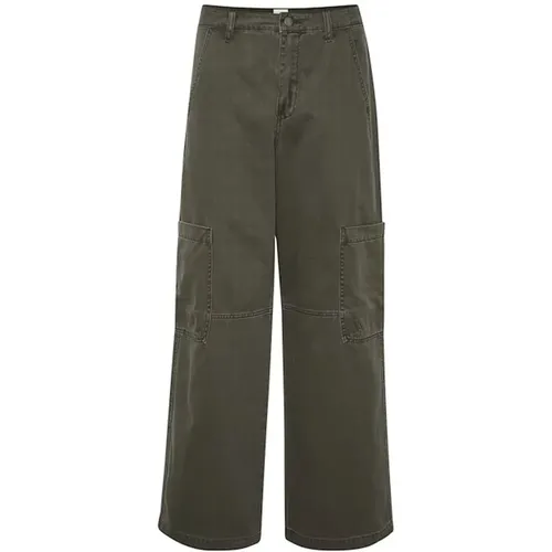 Forest Night Astamw Pant 150 Trousers , female, Sizes: M, S, L, XS, 2XL, XL - My Essential Wardrobe - Modalova