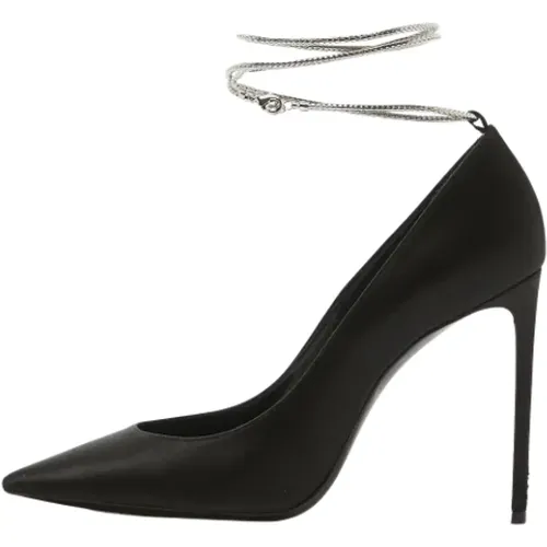 Pre-owned Satin heels , female, Sizes: 5 UK - Yves Saint Laurent Vintage - Modalova