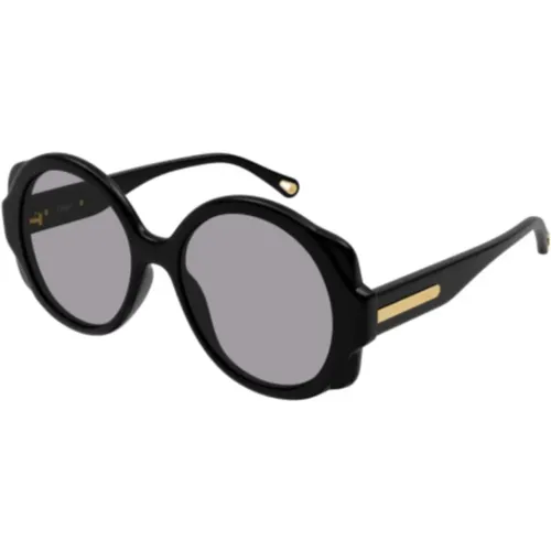 Stylish Ch0120S Sunglasses , unisex, Sizes: 55 MM - Chloé - Modalova