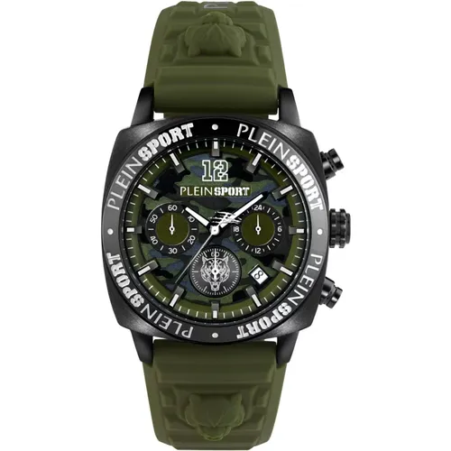 Wildcat Chrono Watch , male, Sizes: ONE SIZE - Philipp Plein - Modalova