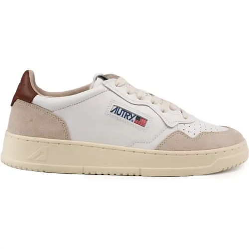 Sneakers Medalist Low Leather Suede , male, Sizes: 11 UK, 7 UK, 10 UK, 9 UK, 8 UK, 12 UK, 6 UK - Autry - Modalova