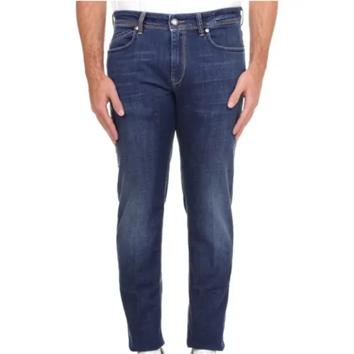 Blaue Denim-Jeans , Herren, Größe: W36 - Re-Hash - Modalova