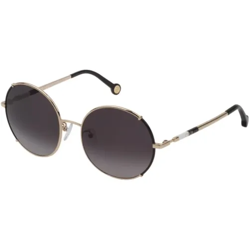 Rosa Metall Sonnenbrille She152-560301 - Carolina Herrera - Modalova