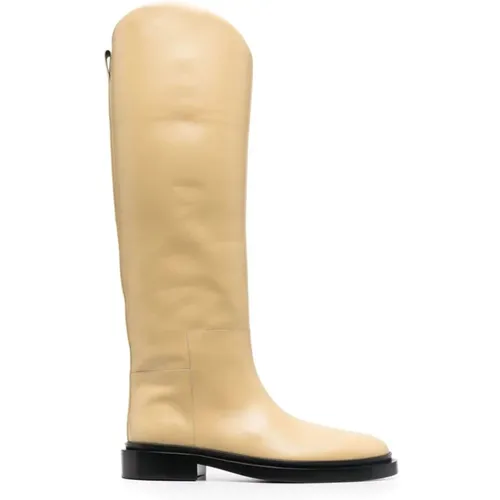 Elegant High Boots for Women , female, Sizes: 5 UK, 5 1/2 UK - Jil Sander - Modalova