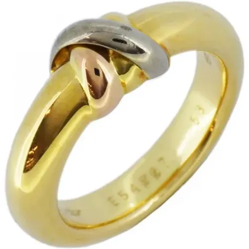 Pre-owned White Gold rings , female, Sizes: ONE SIZE - Cartier Vintage - Modalova