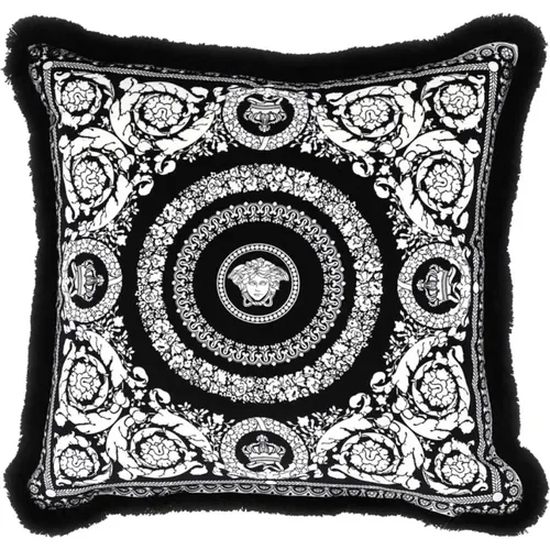 Barocco Foulard pillow , male, Sizes: ONE SIZE - Versace - Modalova