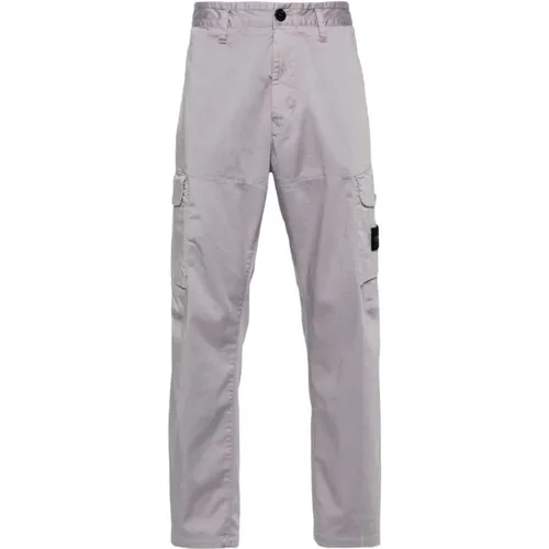 Cargo Elastic Pants , male, Sizes: W36 - Stone Island - Modalova