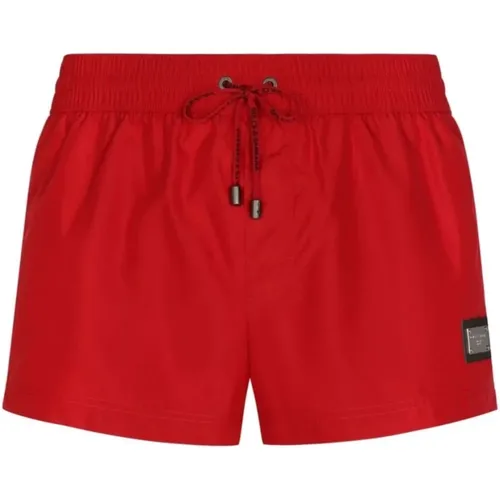 Essential Collection Drawstring Swimshorts , male, Sizes: M, S - Dolce & Gabbana - Modalova