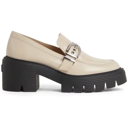 Metallic Buckle Maverick Loafer , Damen, Größe: 39 EU - Stuart Weitzman - Modalova