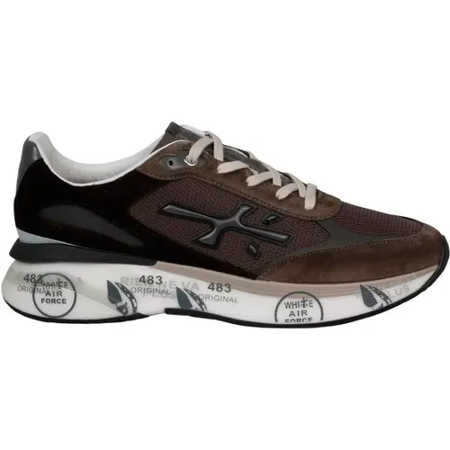 Mesh and Suede Sneakers , male, Sizes: 9 UK, 10 UK, 8 UK, 11 UK, 7 UK - Premiata - Modalova