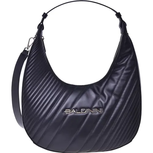 Hobo bag in quilted leather - Baldinini - Modalova