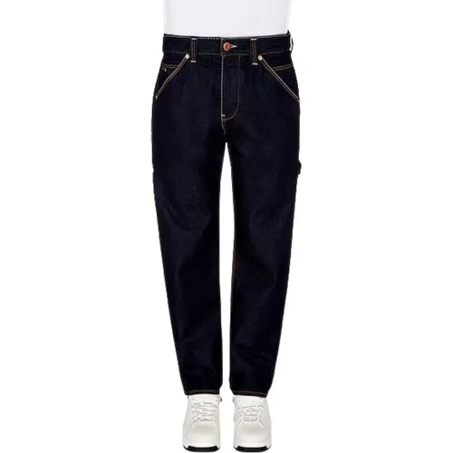 Blaue Denim Jeans - Modello Teos , Herren, Größe: W32 - Emporio Armani - Modalova