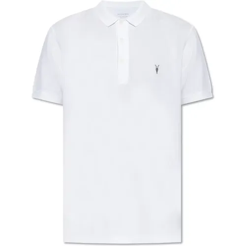 Polo mit gesticktem Logo , Herren, Größe: S - AllSaints - Modalova