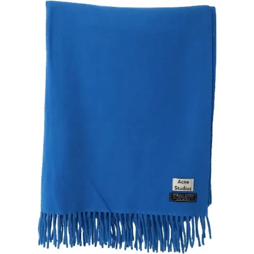 Pre-owned Wool scarves , female, Sizes: ONE SIZE - Acne Studios Pre-owned - Modalova