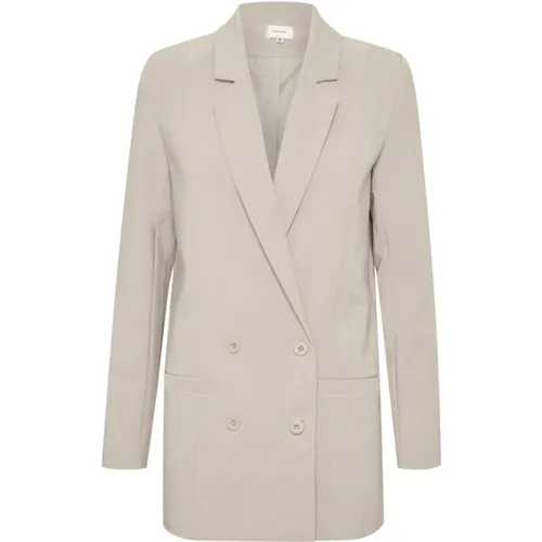 Classic Double-Breasted Blazer , female, Sizes: M, S, L, XS, XL - Gestuz - Modalova