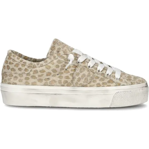 Paris Haute Sneaker: Sporty and Glamorous , female, Sizes: 7 UK, 5 UK - Philippe Model - Modalova