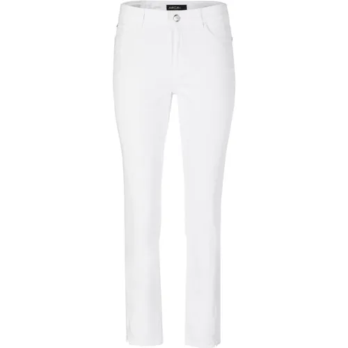 Klassische Cropped Denim Jeans , Damen, Größe: L - Marc Cain - Modalova